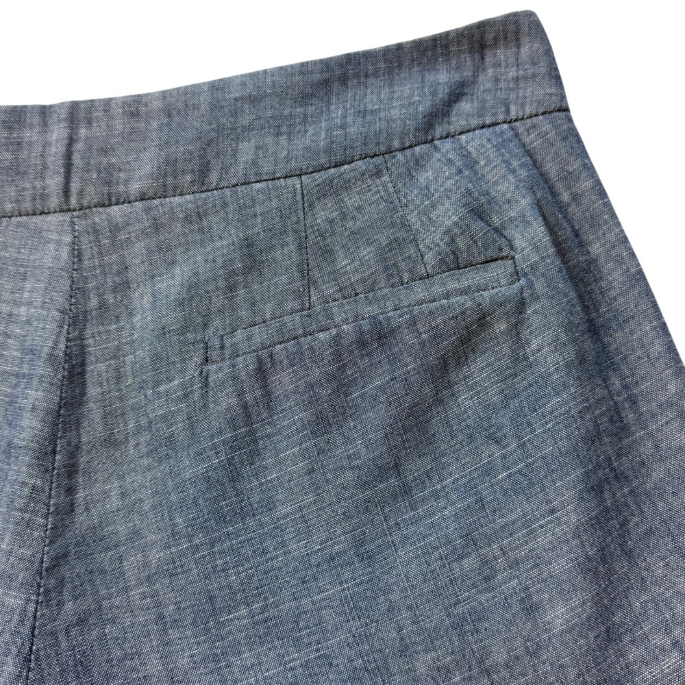 J.Crew Sailor Chambray Shorts Blue Size 2 - Picture 8 of 10
